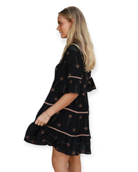 'Carmi' Mini Dress - Black