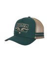 CEC Teal & Beige Longhorn Logo Trucker Cap