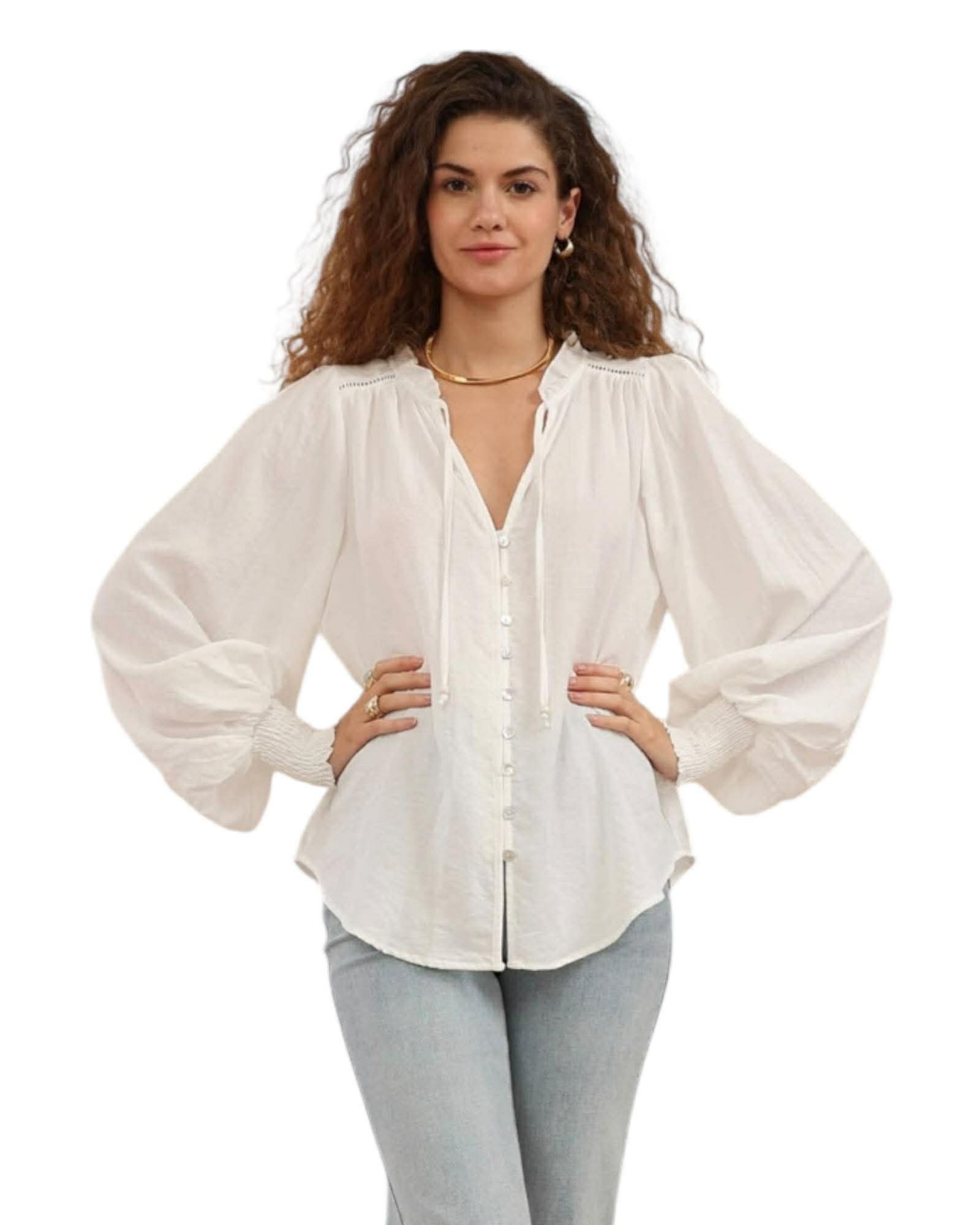 'Danni’ Top - White