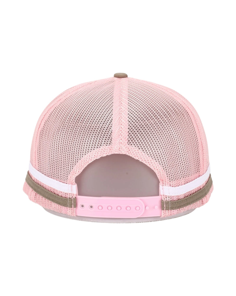 CEC Stone & Pink Logo Trucker Cap