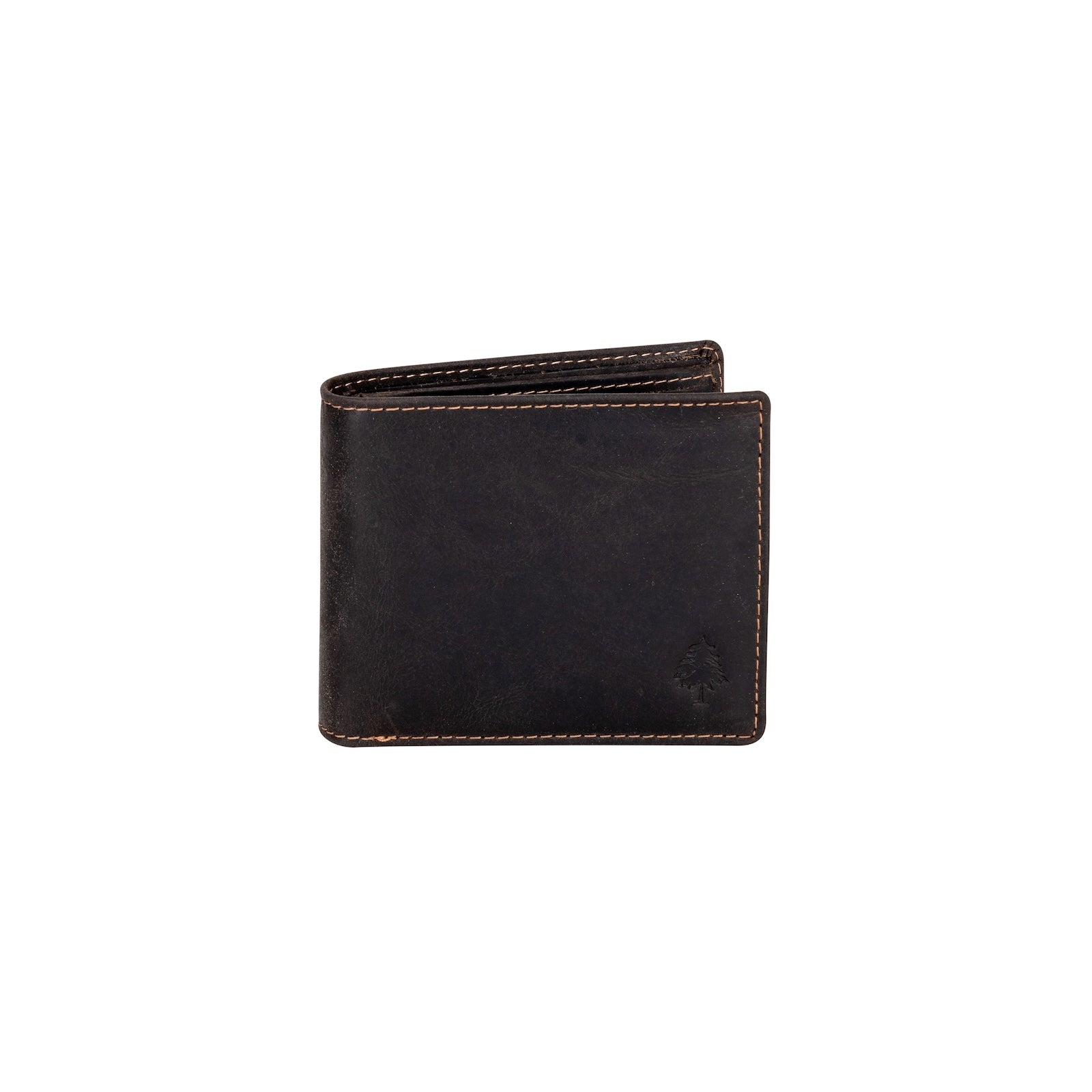 ‘Mason' RFID Leather Wallet with Coin Pocket – Brown