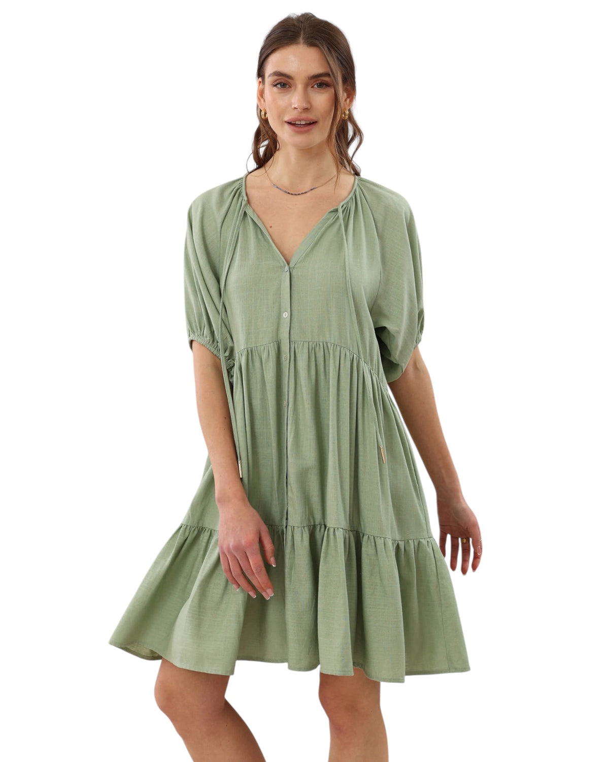 ‘Peyton' Dress - Sage