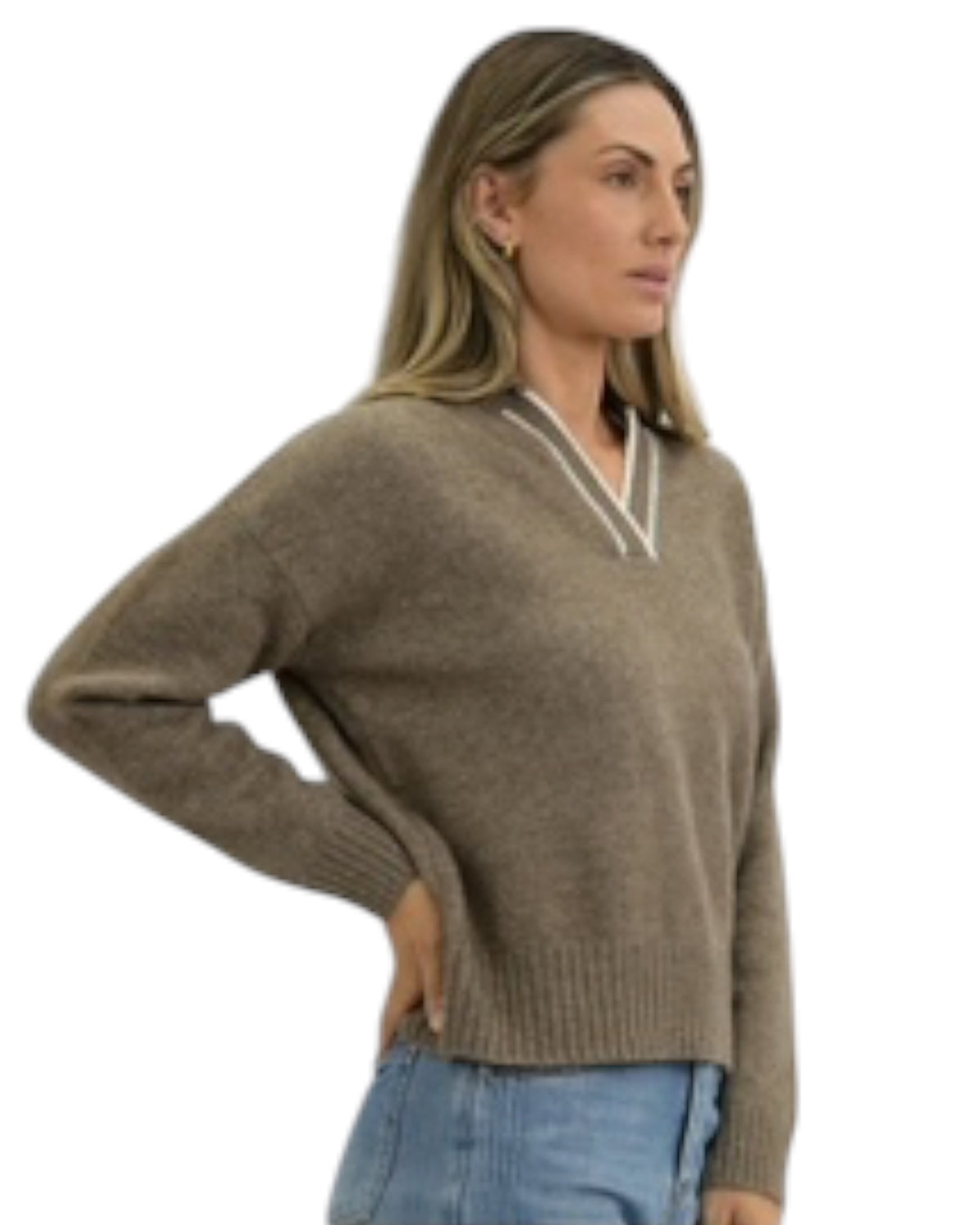 'Darcy' Knit - Taupe
