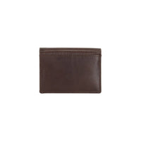 'Freya' Leather Card Holder - Brown