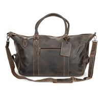 'Grant' Weekender Duffle Bag - Brown