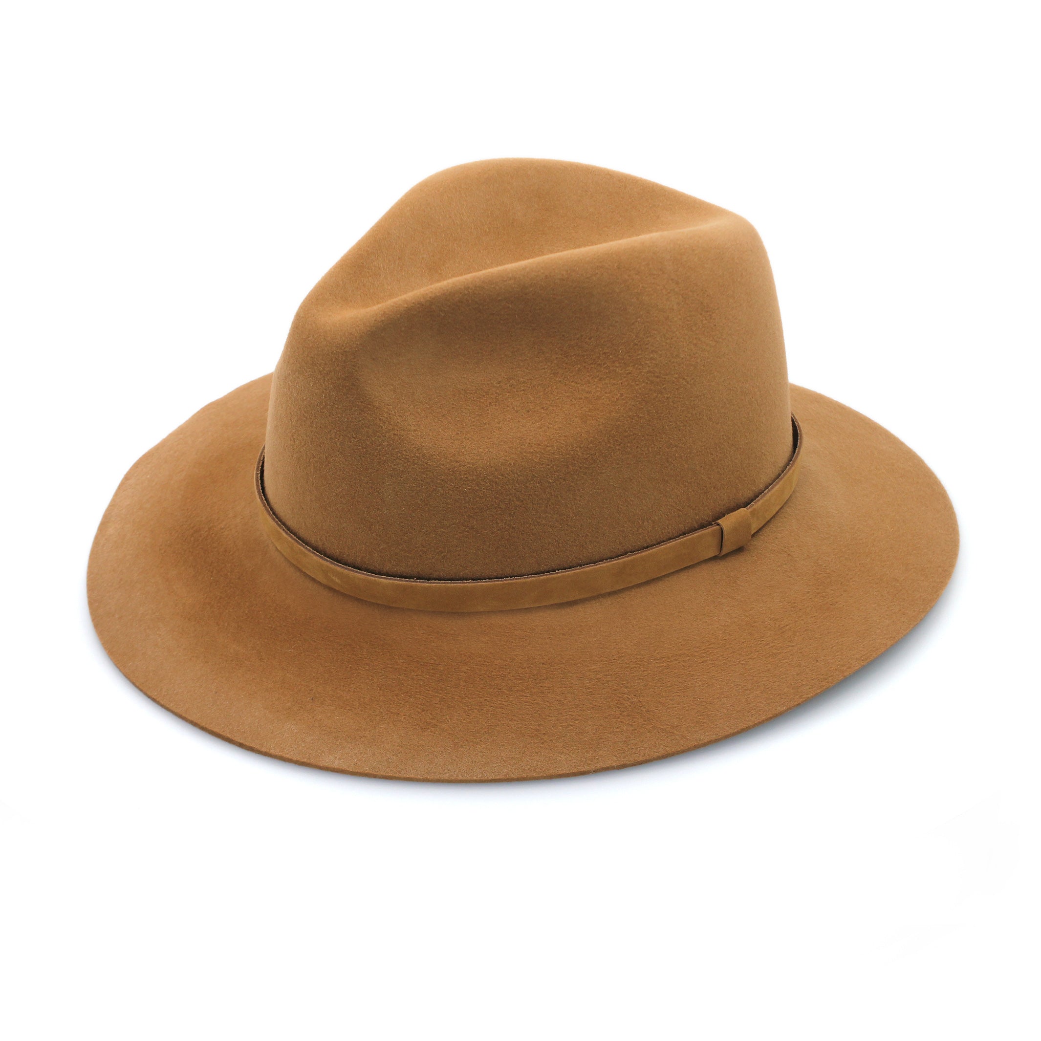 Murray Felt Fedora - Dark Camel