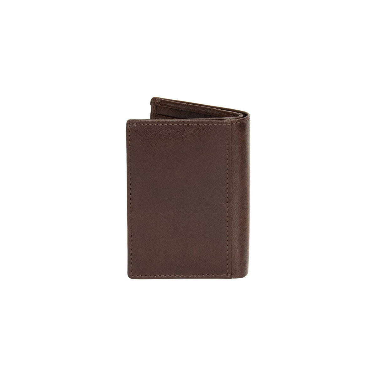 'Freya' Leather Card Holder - Brown