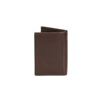 'Freya' Leather Card Holder - Brown