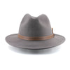 Simpson Adventurer Felt Fedora - Charcoal