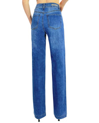 'Chelsea' Straight Leg Jeans - Blue