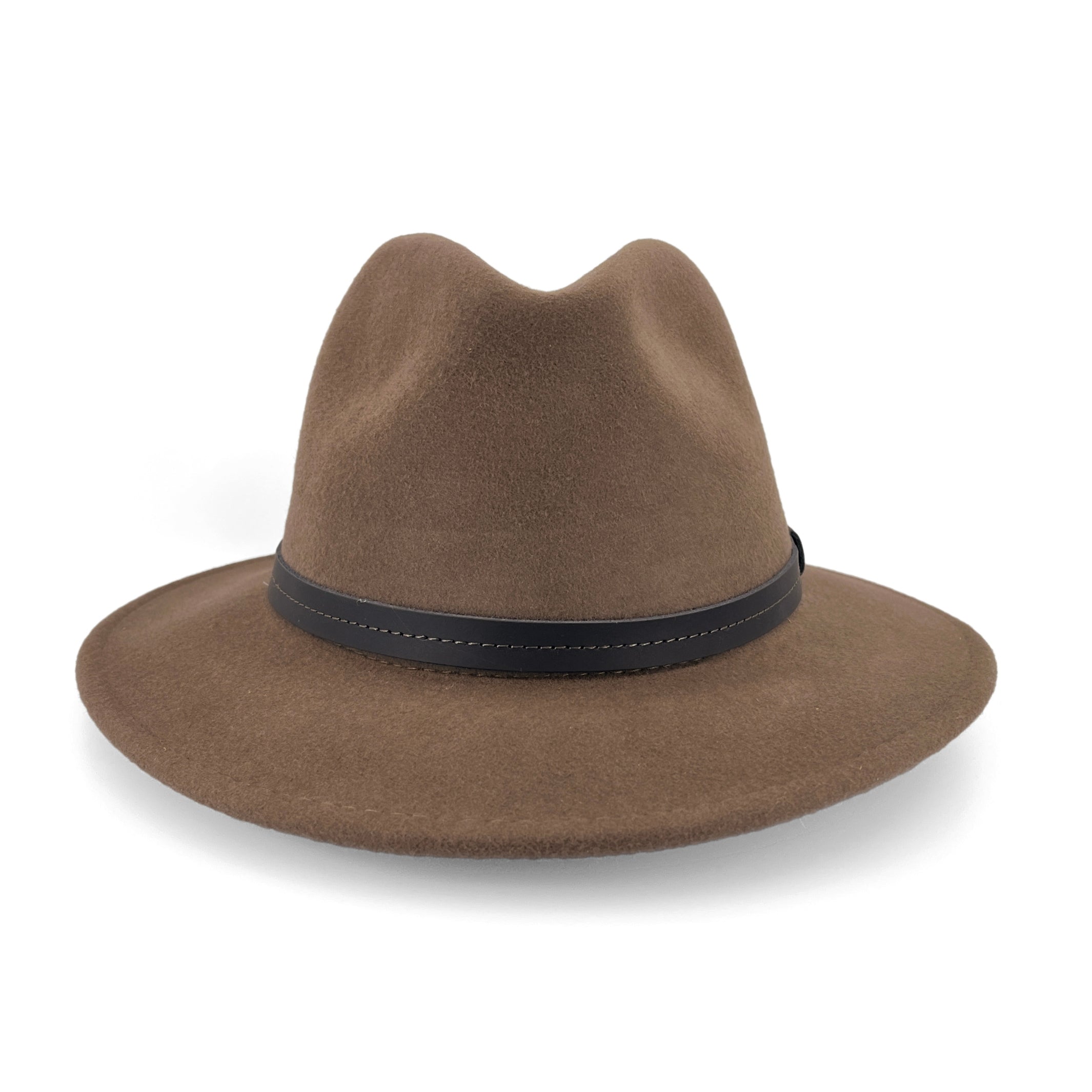 Frazer Creek Felt Fedora - Chocolate