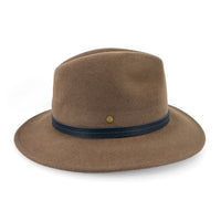 Frazer Creek Felt Fedora - Chocolate