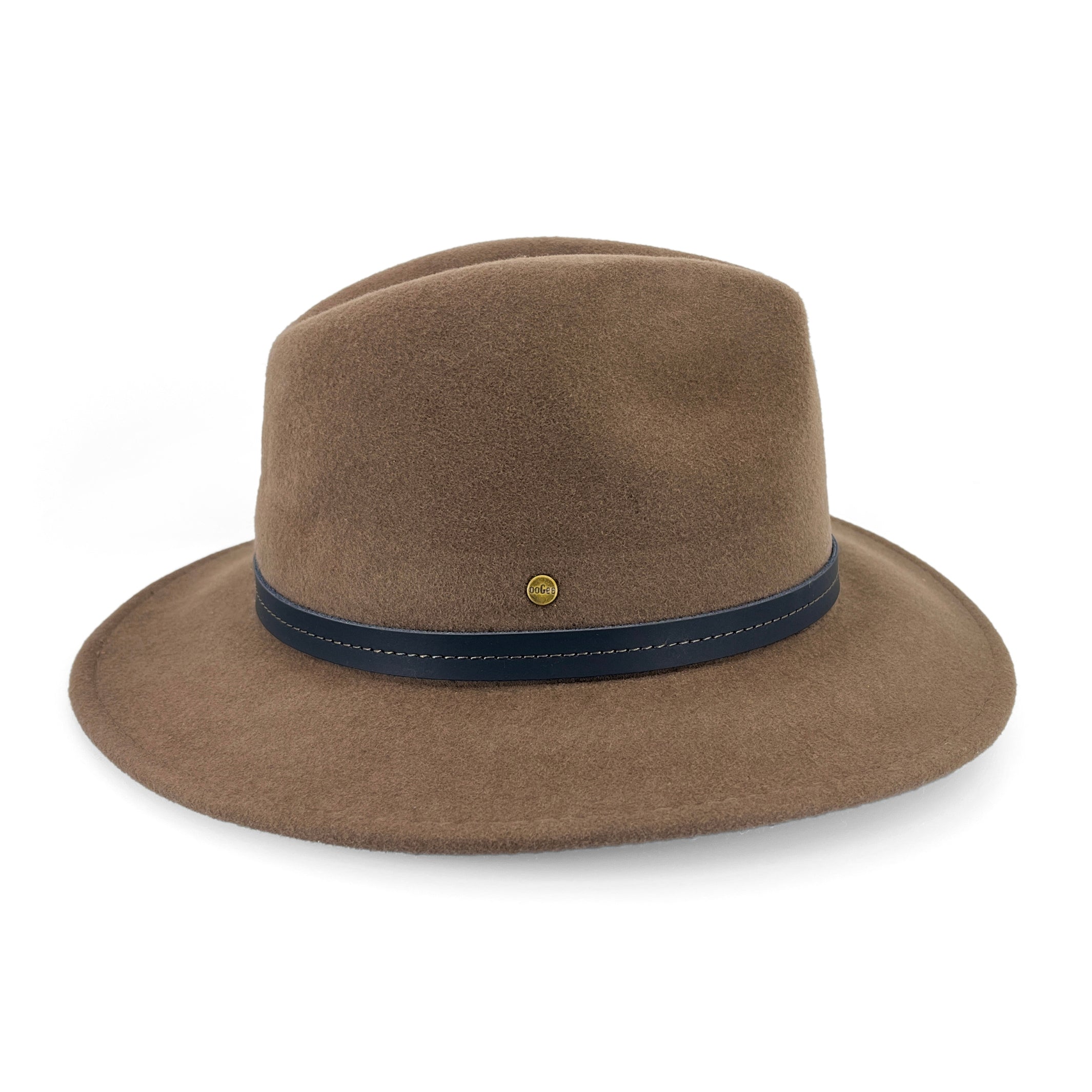 Frazer Creek Felt Fedora - Chocolate
