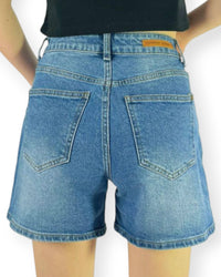 ‘Belle' Denim Shorts - Mid