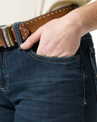 'Mae' Wrangler Retro Mid Rise Trouser Jeans