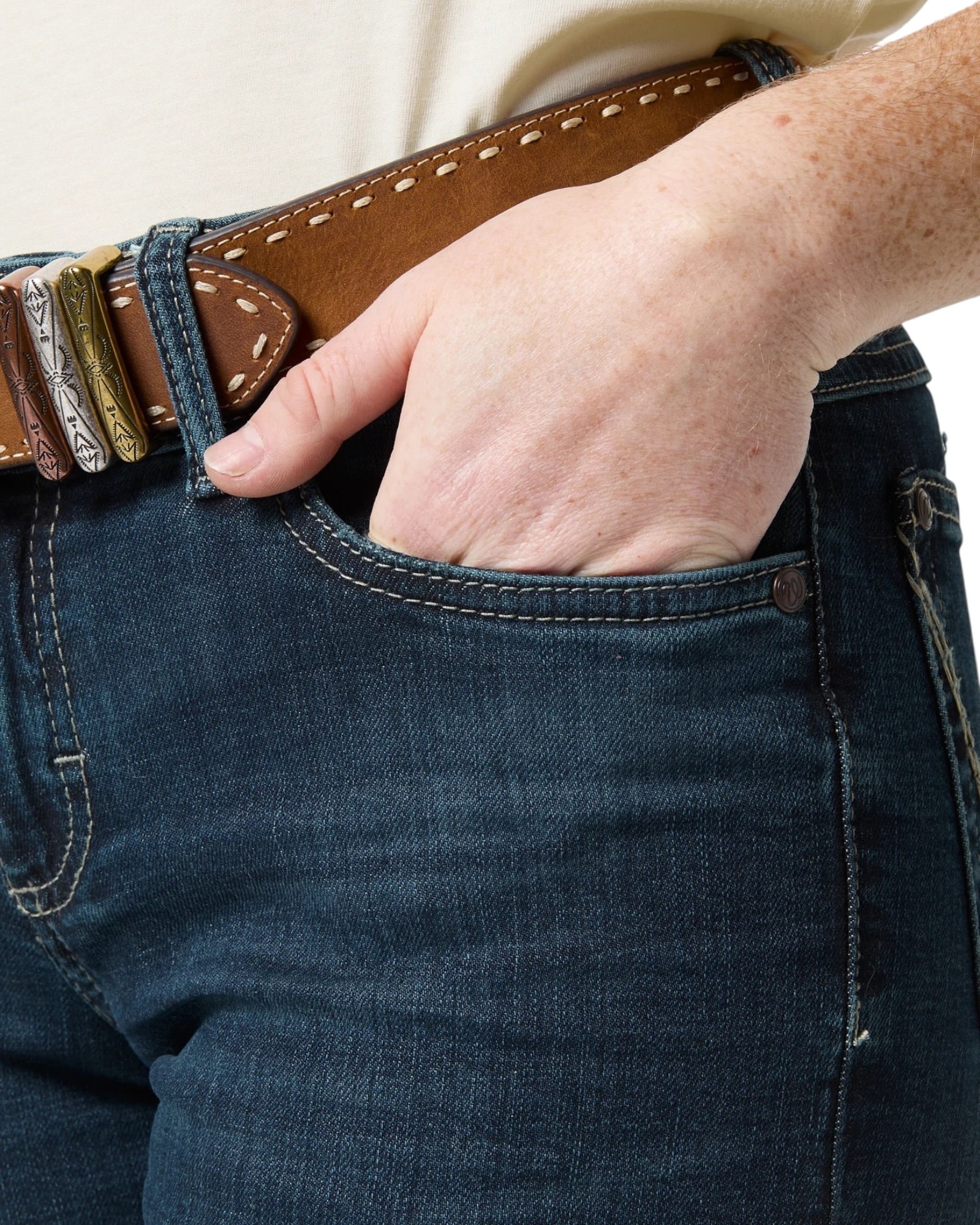 'Mae' Wrangler Retro Mid Rise Trouser Jeans