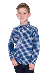 ‘Alden’ Half Button Longsleeve Shirt