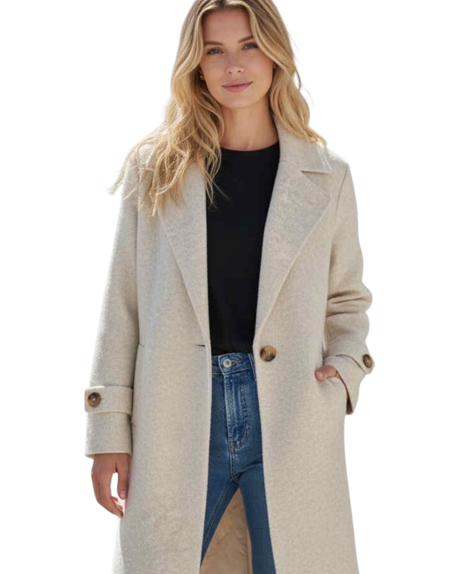 'Robyn' Knit Cardigan - Oat