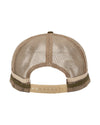 CEC Khaki & Stone Longhorn Logo Trucker Cap