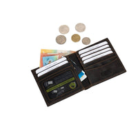 'Auckland' Bifold RFID Wallet – Brown