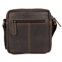 ‘Oliver' Leather Crossbody Bag – Brown