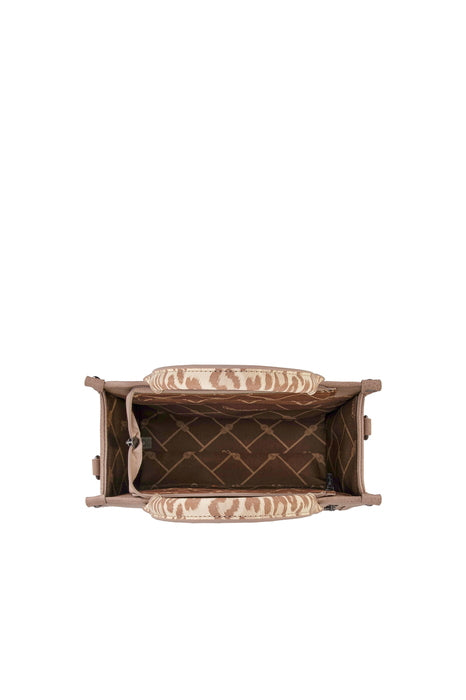 Wrangler Leopard Print Crossbody Bag - Taupe