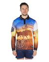 Mens Outback Long Sleeve Fishing Shirt
