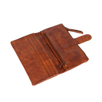'Melba' Ladies Wallet - Cognac