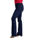 Outback Filly Tan Stitch Bootcut Jeans - Dark