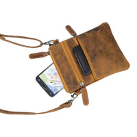 ‘Kempsey' Sling Bag - Camel