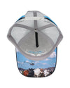 CEC Blue & Grey Longhorn Logo Trucker Cap