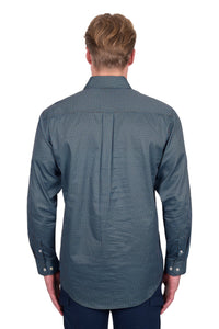 [SALE] ‘Blake' Longsleeve Shirt - Black/Blue
