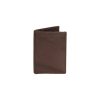 'Freya' Leather Card Holder - Brown