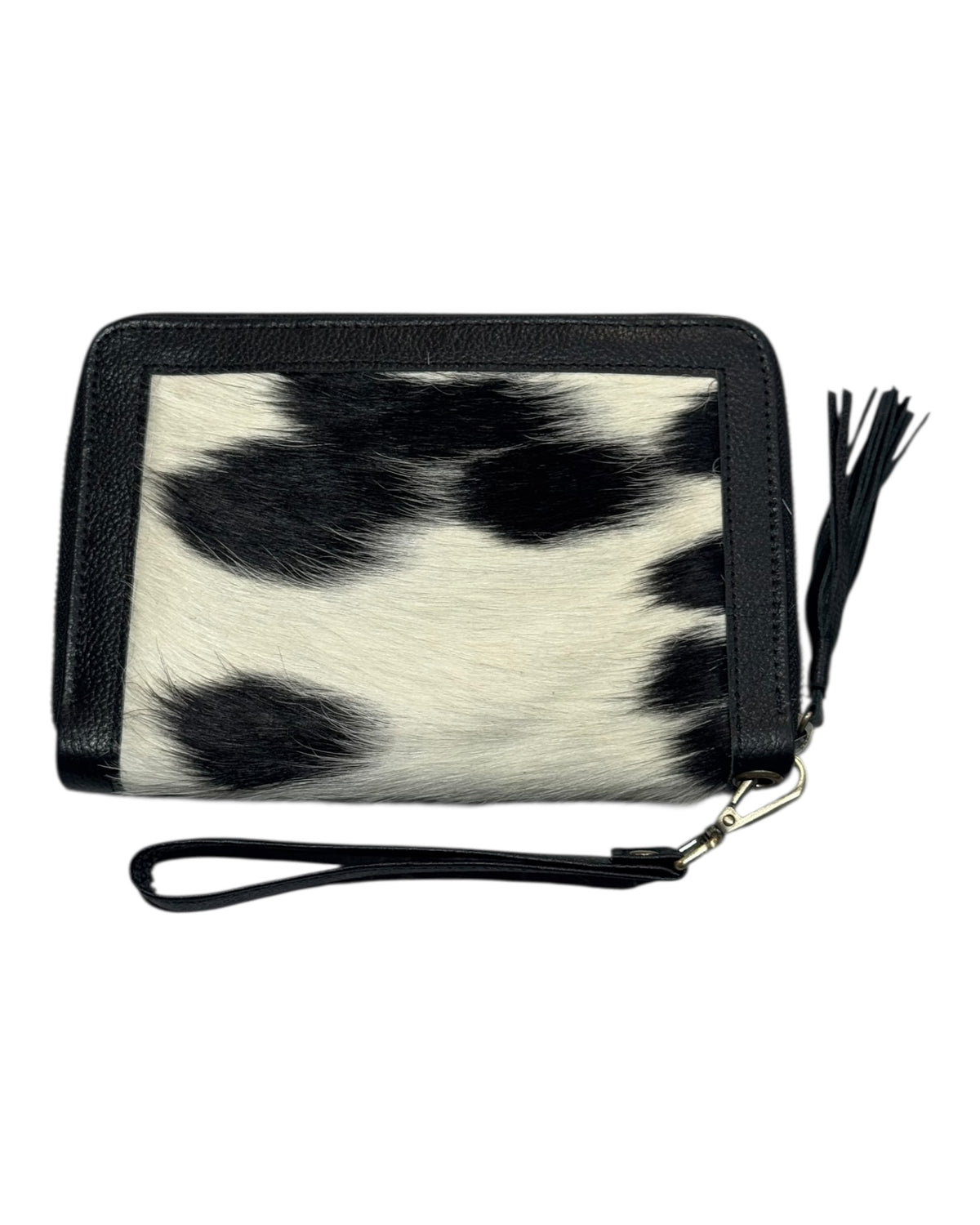 ‘Tenterfield’ Cowhide Purse - Black