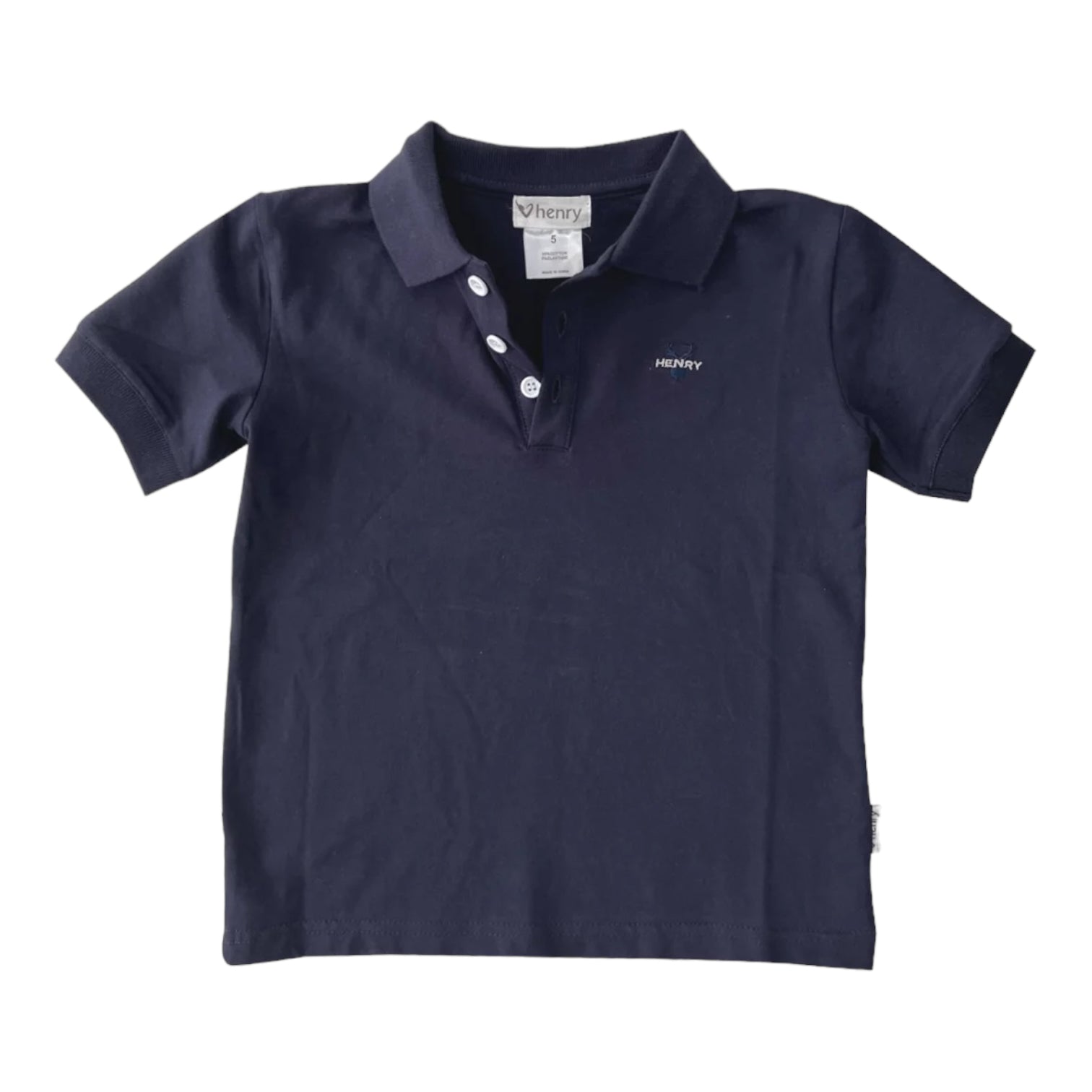 [SALE] Boys Polo Shirt - Navy