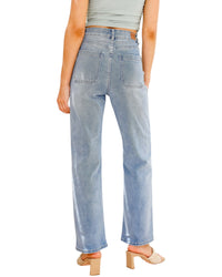 'Kristy' High Waist Straight Leg Jeans