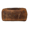 'Munich' Leather Overnight Duffle Bag - Sandel