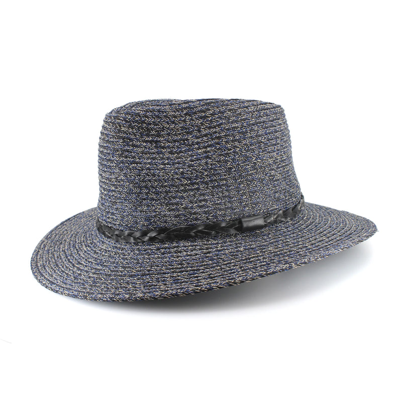 Dingo Creek Fedora - Mixed Navy