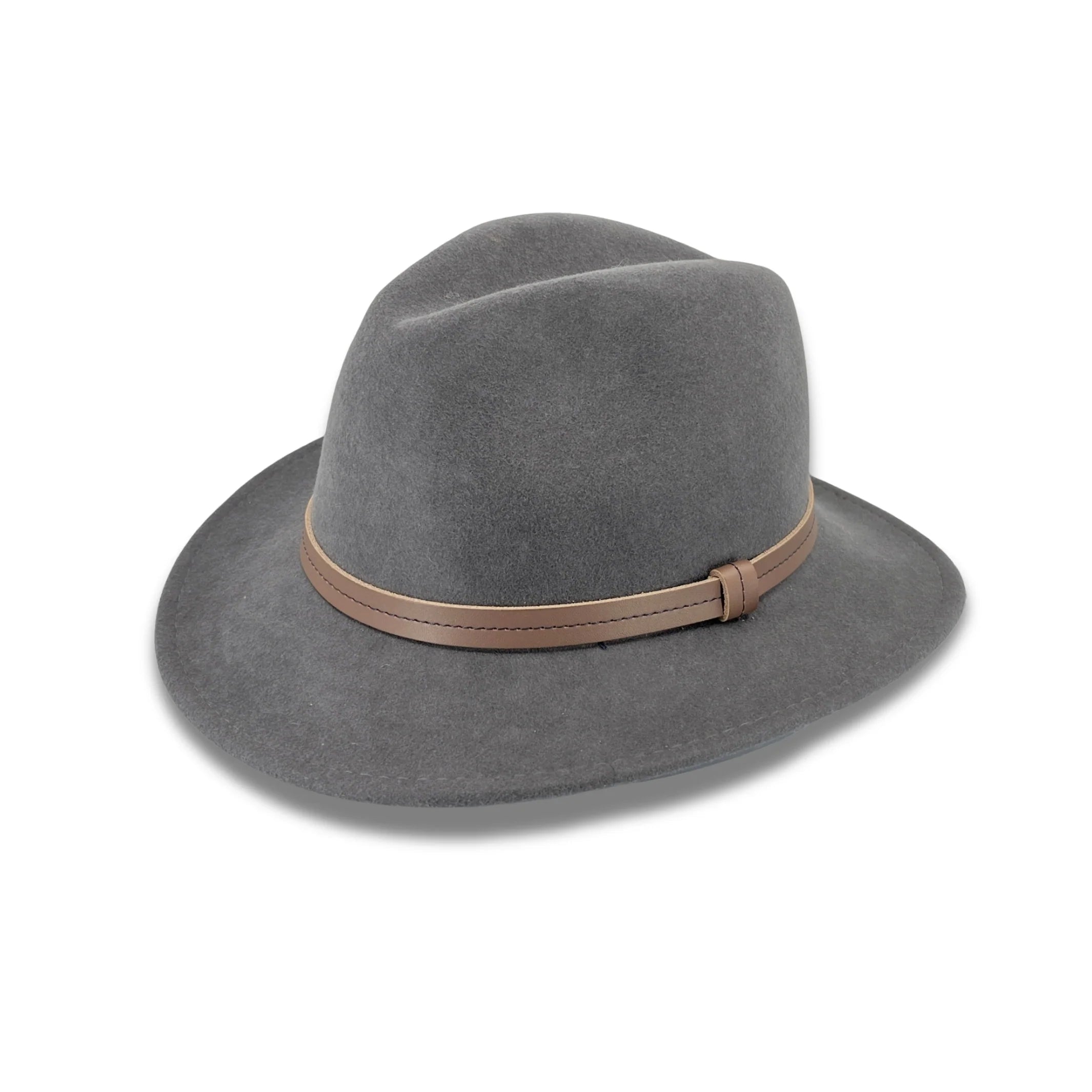 Frazer Creek Felt Fedora - Dusky Blue