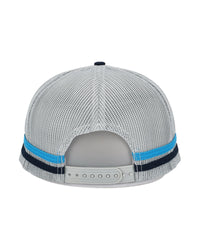 CEC Blue & Grey Longhorn Logo Trucker Cap