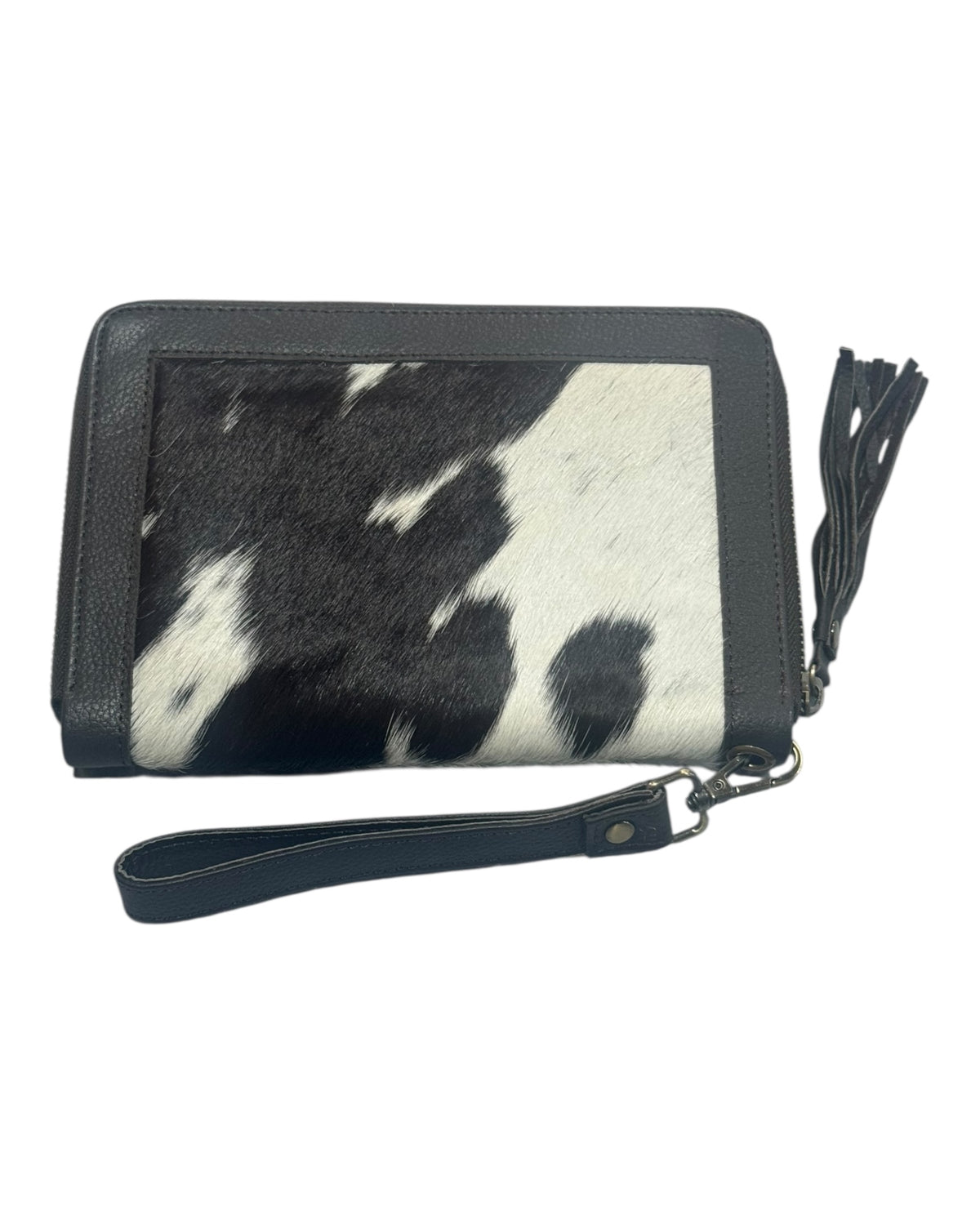 ‘Tenterfield’ Cowhide Purse - Dark Brown