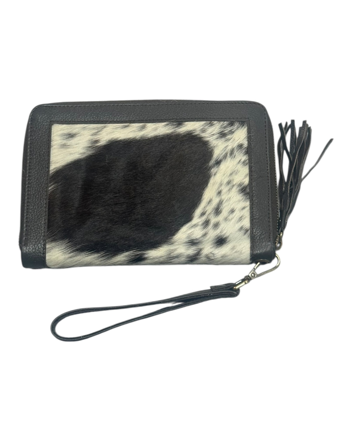 ‘Tenterfield’ Cowhide Purse - Dark Brown