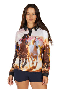 Womens 'Gallop' Longsleeve Fishing Shirt