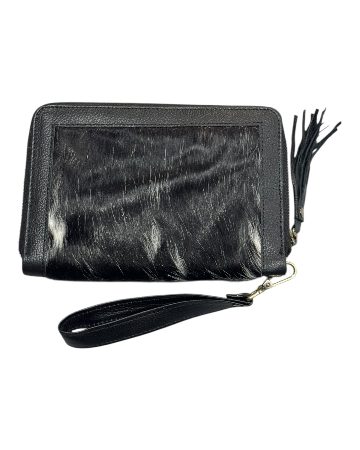 ‘Tenterfield’ Cowhide Purse - Black