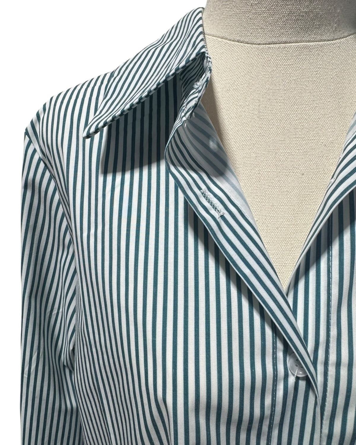 'Ally' Stripe Shirt - Emerald