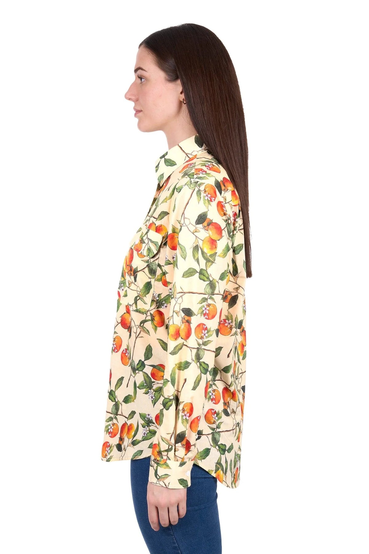 ‘Zia’ Half Placket Longsleeve Shirt