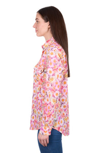 ‘Samira’ Half Placket Longsleeve Shirt