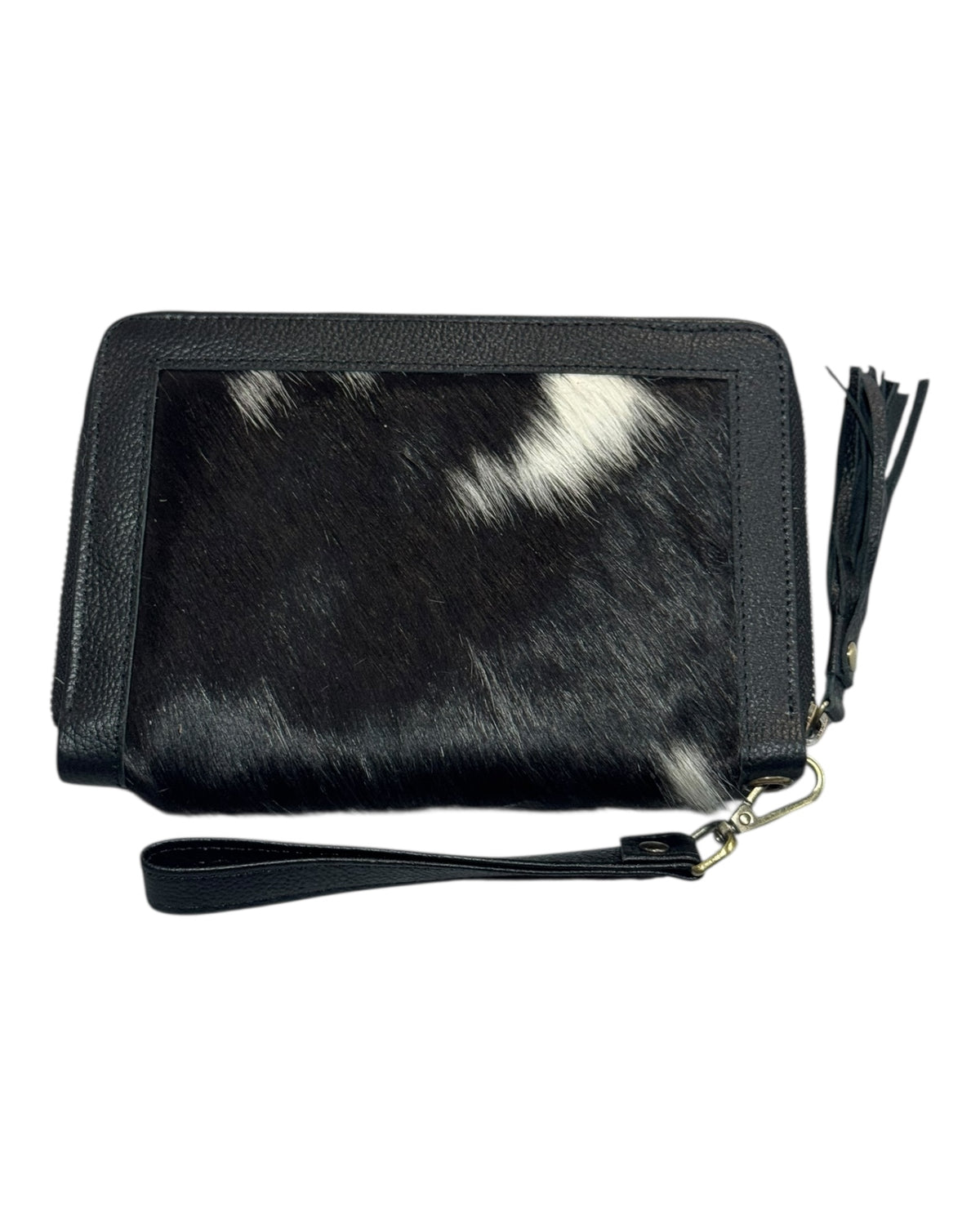 ‘Tenterfield’ Cowhide Purse - Black