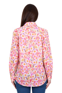 ‘Samira’ Half Placket Longsleeve Shirt