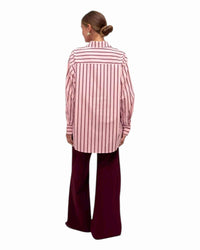 ‘Millie' Stripe Shirt - Pink